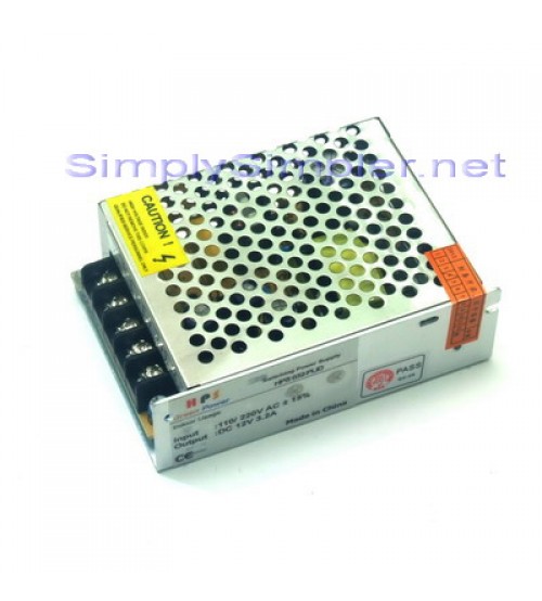 Switching Power Supply 12V DC 3A - Generic Quality